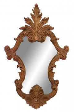 Italian Rococo Carved Fruitwood Wall Mirrors - 1399243