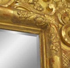 Italian Rococo Carved Gilt Wall Mirror - 1398869