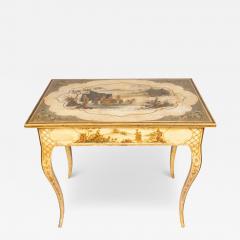 Italian Rococo Chinoiserie Decorated Table - 4152219
