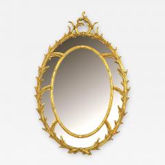 Italian Rococo Gilt Round Wall Mirror - 1403274