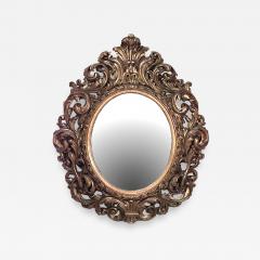 Italian Rococo Gilt Wood Mirror - 1403358