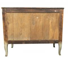 Italian Rococo Lacca Povera Painted Commode - 4149599