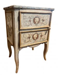 Italian Rococo Painted Comodini - 3739718