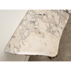 Italian Rococo Painted Marble Console - 2920401
