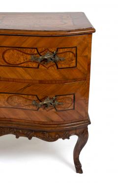 Italian Rococo Parquetry Chest of Drawers c 1760 - 3489727