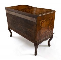 Italian Rococo Parquetry Chest of Drawers c 1760 - 3489732