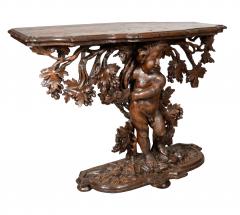 Italian Rococo Pine Console Table - 4723544