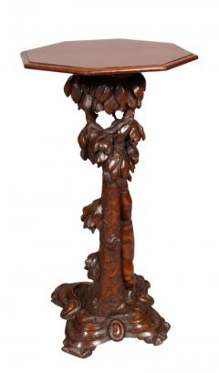 Italian Rococo Revival Walnut Table - 4138939