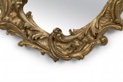 Italian Rococo Silver Gilt Wall Mirror - 4171084
