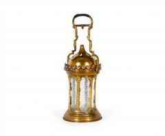 Italian Rococo Style Brass Hand Lantern - 4670303
