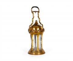 Italian Rococo Style Brass Hand Lantern - 4670305
