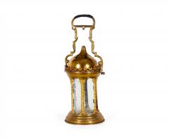 Italian Rococo Style Brass Hand Lantern - 4670307