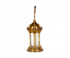 Italian Rococo Style Brass Hand Lantern - 4670308