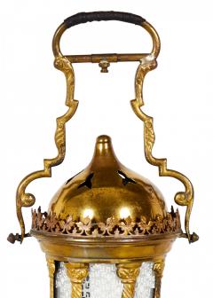 Italian Rococo Style Brass Hand Lantern - 4670311