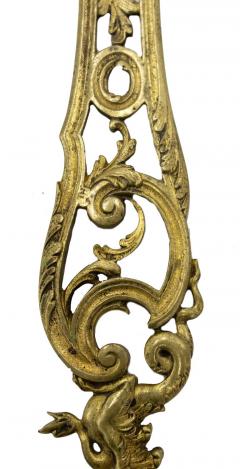Italian Rococo Style Bronze Filigree Letter Opener - 4669114