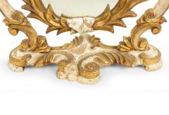 Italian Rococo Style Gilt Carved Dressing Table Vanity Mirror - 1398153
