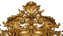 Italian Rococo Style Gilt Filigree Wall Mirror - 1399618