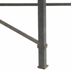 Italian Roman Neoclassic Faux Marble and Iron Coffee Table - 4630089