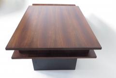 Italian Rosewood Japanese Influenced Multi Level Coffee Table - 507164