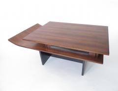 Italian Rosewood Japanese Influenced Multi Level Coffee Table - 507176