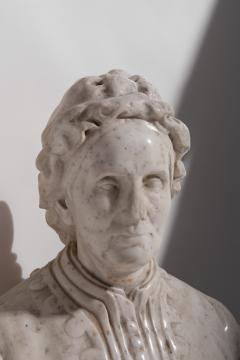 Italian School 19th century bust in marble - 3761667