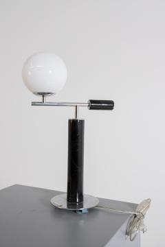 Italian School Italian Contemporary Table Lamp in Black Marble - 2198786