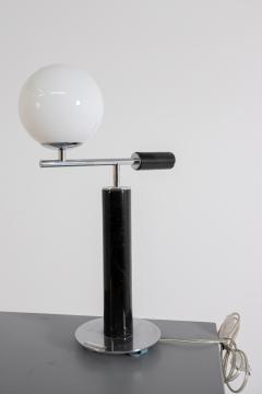 Italian School Italian Contemporary Table Lamp in Black Marble - 2198789
