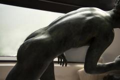 Italian School Nude Male Runner Classical Bronze After the Antique - 1206019