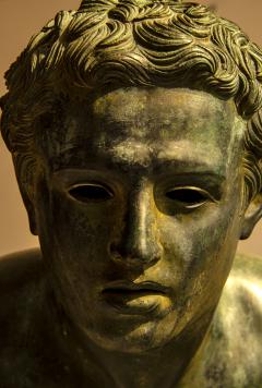 Italian School Nude Male Runner Classical Bronze After the Antique - 1206020