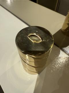 Italian Sculptural Brass Box 1970s - 4244969