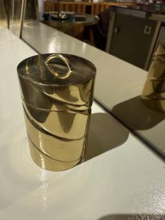 Italian Sculptural Brass Box 1970s - 4244971