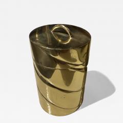 Italian Sculptural Brass Box 1970s - 4247234