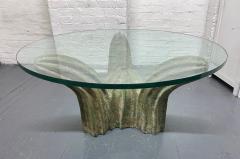 Italian Sculptural Glazed Ceramic Coffee Table - 2176478