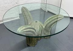 Italian Sculptural Glazed Ceramic Coffee Table - 2176481