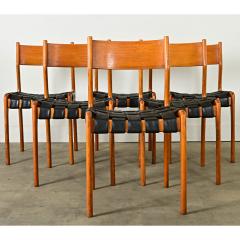 Italian Set of Six Midcentury Dining Chairs - 3974750