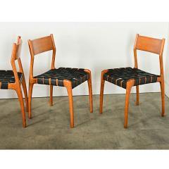 Italian Set of Six Midcentury Dining Chairs - 3974879