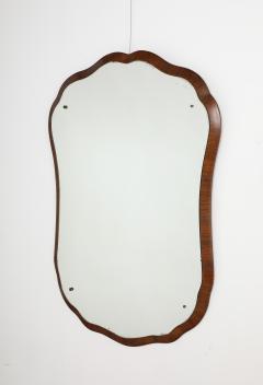 Italian Shaped Wood Wall Mirror circa 1940 - 3520954