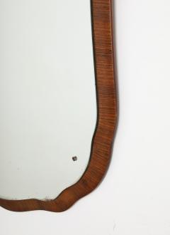 Italian Shaped Wood Wall Mirror circa 1940 - 3520955