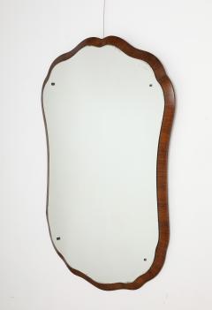 Italian Shaped Wood Wall Mirror circa 1940 - 3520959