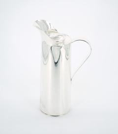 Italian Silver Plated Insulated Interior Hot Cold Thermos - 3440430