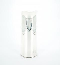 Italian Silver Plated Insulated Interior Hot Cold Thermos - 3440439