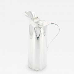 Italian Silver Plated Insulated Interior Hot Cold Thermos - 3441128