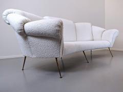 Italian Sofa Attributed To Giacomo Balla 1950s - 1851685