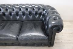 Italian Sofa and Armchair in the Style of Chesterfield circa 1980s - 4089934