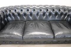 Italian Sofa and Armchair in the Style of Chesterfield circa 1980s - 4089937