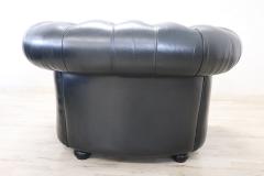 Italian Sofa and Armchair in the Style of Chesterfield circa 1980s - 4089943