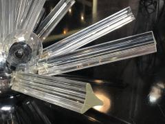 Italian Spherically Shaped Sputnik Crystal Wall Sconce 1970s - 1086384