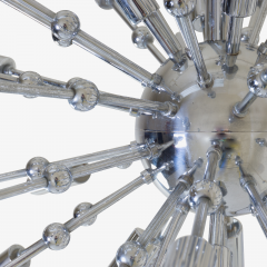 Italian Sputnik Chandelier in Nickel - 964109