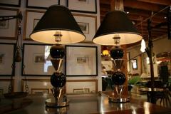 Italian Steel Ball Lamps - 514632