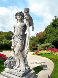 Italian Stone Garden Sculpture of Roman Mythological Subject Bacchus - 3868298